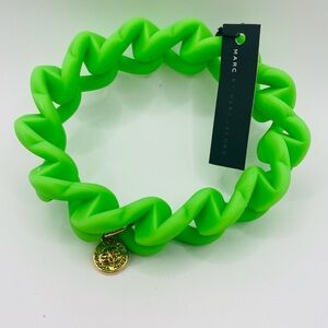 Marc Jacobs Vibrant Green Twisted Bracelet